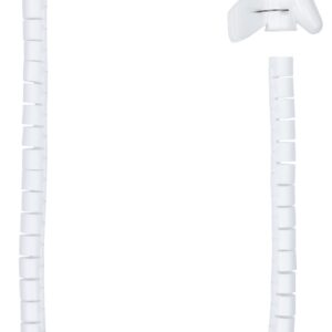 Organizador de Cabos 2.5cm Branco (3 metros) - NANOCABLE