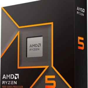 Processador Ryzen 5 9600X Zen 5 6-Core 3.9GHz c/ Turbo 5.4GHz 38MB Cache SktAM5 - AMD