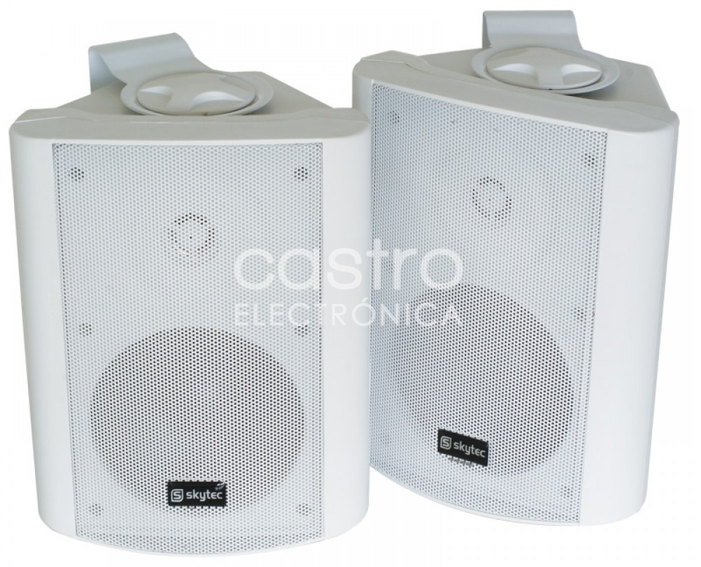 Colunas Passivas 5 2 Vias 100W 8ohm Branco (Par) - Skytec