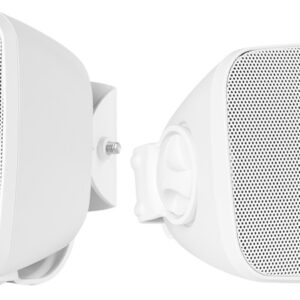 Colunas Passivas Interior/Exterior 3 40W 8ohm Branco (BD30W) - POWER DINAMICS