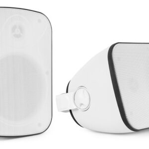 Colunas Passivas ABS Interior/Exterior 5 120W 8ohm IPX5 Branco BD50W (Par) - Power Dynamics
