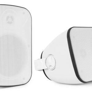 Colunas Passivas ABS Interior/Exterior 6,5 150W 8ohm IPX5 Branco BD65W (Par) - Power Dynamics