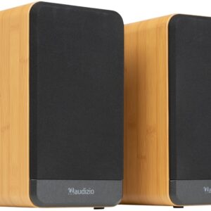 Colunas Amplificadas Est?dio 80W Bluetooth Bamboo (BS10) - AUDIZIO