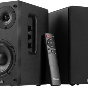 Colunas Amplificadas Estúdio BLUETOOTH 80W Preto (KS01) - AUDIZIO
