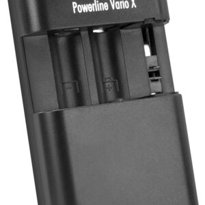 Carregador de Baterias Powerline Vario X (Preto) - ANSMANN