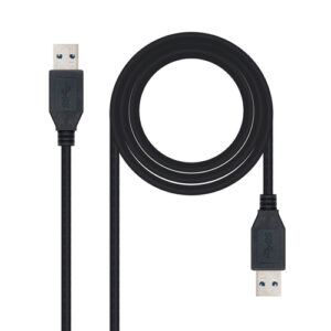 Cabo USB A Macho - USB A Macho 3.2 (1 metro) - Nanocable