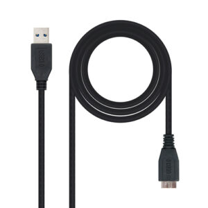 Cabo USB A Macho - Micro-USB B Macho (2 mts) - Nanocable