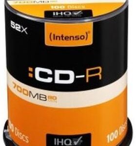 Pack 100x CD-R 700MB - INTENSO