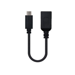 Cabo USB A F?mea - USB C Macho 3.2 (15cm) - Nanocable