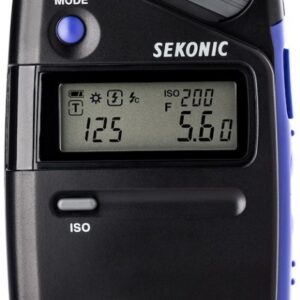 Fotómetro L-308X Flashmate (Preto/Azul) - SEKONIC