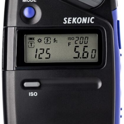 Fotómetro L-308X Flashmate (Preto/Azul) - SEKONIC