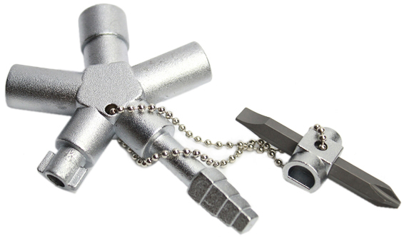 Chave Multifunções ABRE TUDO - SI-Key Bau X PLUS