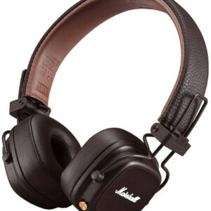 Auscultadores Headset Major IV Bluetooth (Castanho) - MARSHALL
