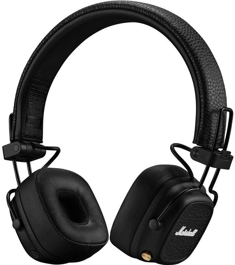 Auscultadores Headset Major V Bluetooth (Preto) - MARSHALL
