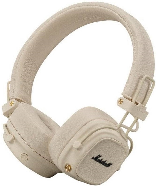 Auscultadores Major V Bluetooth (Creme) - MARSHALL