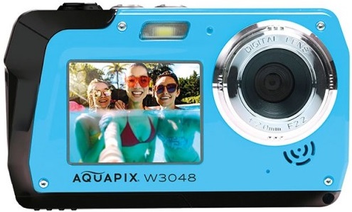 C?mara Digital Aquapix W3048 Edge (Azul) - EASYPIX