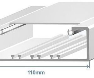 Calha p/ Distribuição 110x34mm Branca (2 mts) - EFAPEL