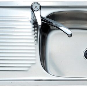 Lava Loi?a de Encastre E-50 800.440 1C 1E c/ Escorredor (Inox) - TEKA