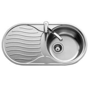 Lava Loiça DR 80 1C.1E REV 840x440mm (Inox) - TEKA