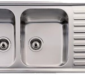 Lava Loiça Classic 2C.1E (SIF) 1160x500mm (Inox) - TEKA