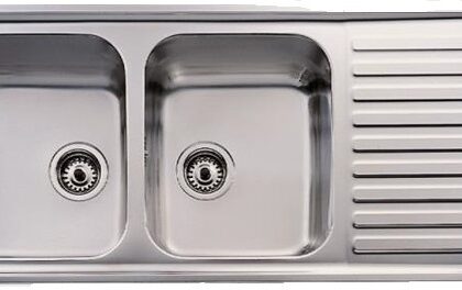 Lava Loiça Classic 2C.1E (SIF) 1160x500mm (Inox) - TEKA