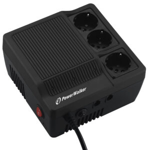 Estabilizador / Regulador de Tensão AVR 1000VA/600W - POWERWALKER