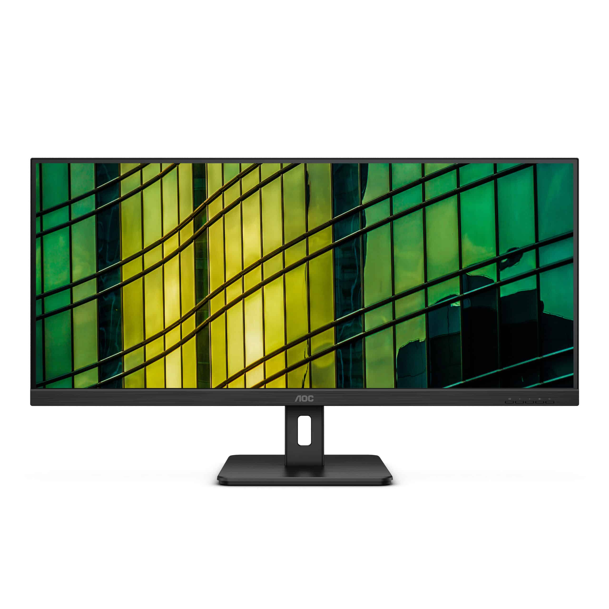 Monitor Profissional Ultrapanorámico AOC U34E2M 34" WQHD Preto