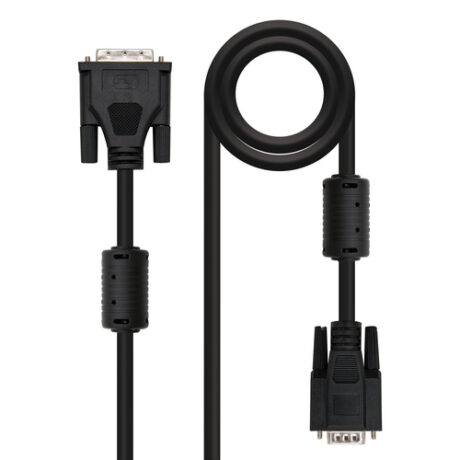 Cabo DVI Macho - VGA Macho (5 mts) - Nanocable