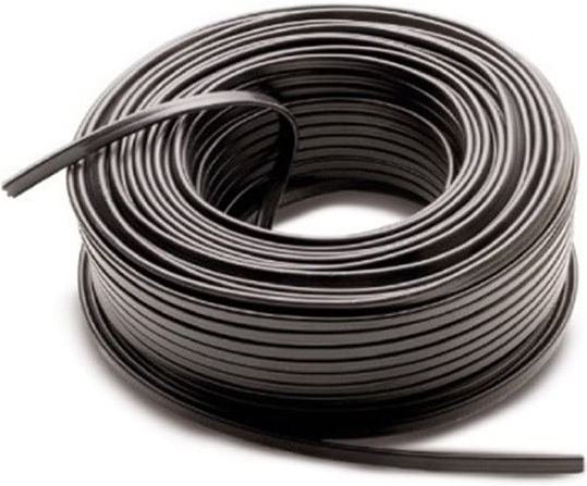 Bobine Cabo Eléctrico de Arraial 2x 1,5mm (200 mts) - Preto