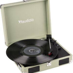 Gira Discos RP111G 33/45/78 RPM (Verde) - AUDIZIO
