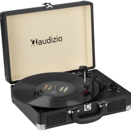 Gira Discos RP114BK 33/45/78 RPM (Preto) - AUDIZIO