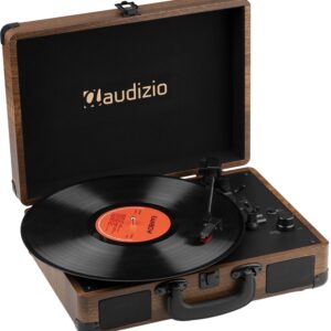 Gira-Discos Bluetooth In/Out 33/45/78 RPM Madeira (RP116W) - AUDIZIO