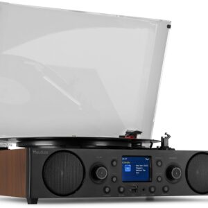 Gira Discos TULSA 33/45/78 RPM DAB+/FM/MicroSD/USB – AUDIZIO