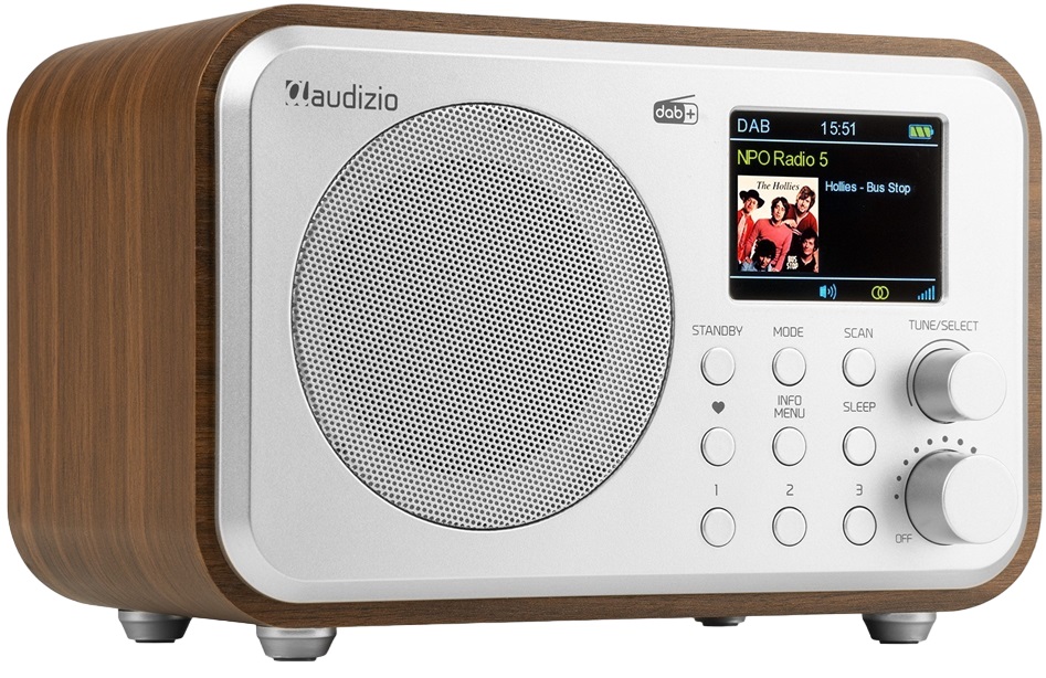 Rádio FM/DAB+ Bluetooth 15W c/ Bateria (MILAN) - AUDIZIO