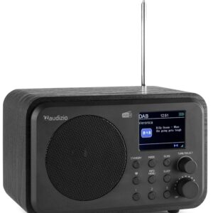 Rádio FM/DAB+ Bluetooth 30W c/ Bateria (Preto) - AUDIZIO MILAN