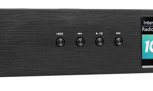 R?dio Wi-Fi Internet c/ DAB+/Bluetooh Adria (Preto) - AUDIZIO