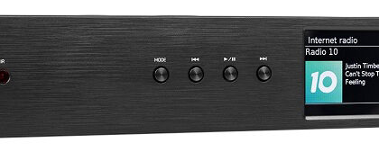 Rádio Wi-Fi Internet c/ DAB+/Bluetooh Adria (Preto) - AUDIZIO