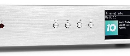 Rádio Wi-Fi Internet c/ DAB+/Bluetooh Adria (Alumínio) - AUDIZIO