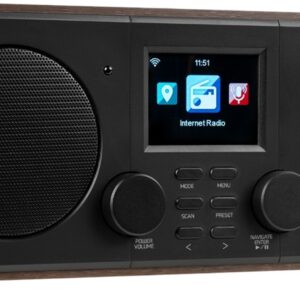 Rádio Wi-Fi Internet Stéreo Foza FM/DAB+/BT/USB 50W (Madeira) - AUDIZIO