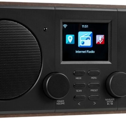 Rádio Wi-Fi Internet Stéreo Foza FM/DAB+/BT/USB 50W (Madeira) - AUDIZIO