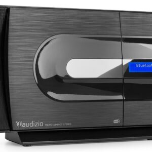 Sistema Hi-Fi Stereo Tours 80W Bluetooh/CD/DAB+/FM/USB (Preto) - AUDIZIO