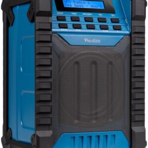 R?dio Temi Jobsite DAB+/FM (Preto/Azul) - AUDIZIO