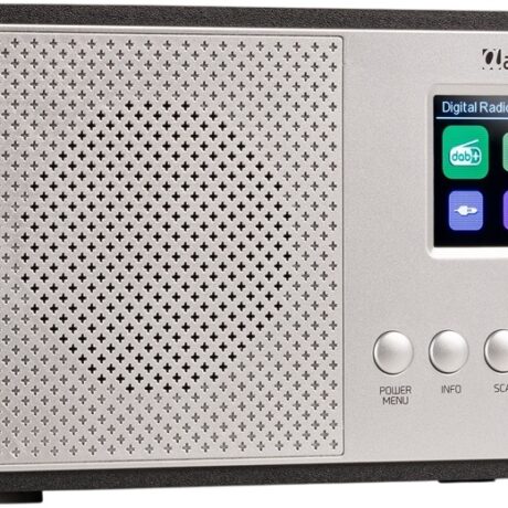 Rádio Digital Avio DAB+/FM/USB (Prateado) - AUDIZIO