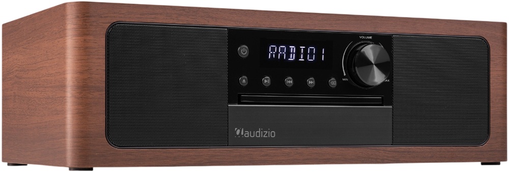 Rádio Digital Premium All-in-One BLUETOOTH/USB/FM/DAB+/AUX c/ Leitor de CD (LUNATA) - AUDIZIO