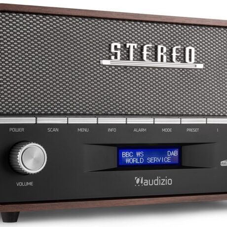 Rádio Retro DAB+ Corno (Cinza) - AUDIZIO