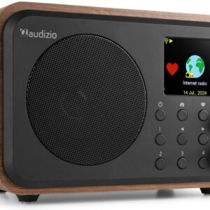 R?dio Vicenza Wi-Fi Internet Bluetooth 30W c/ Bateria (Madeira) - AUDIZIO