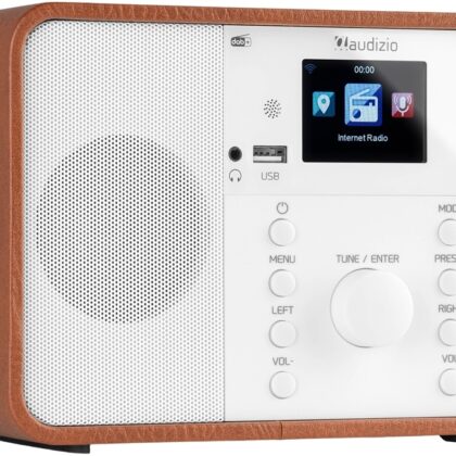 Rádio Internet FM/DAB+ Bluetooth 40W c/ Bateria (NARDO) - AUDIZIO