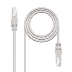 Cabo de Rede RJ45 Cat6 U/UTP Cinzento (7 mts) - Nanocable