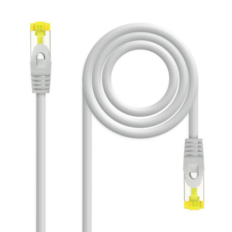Cabo de Rede RJ45 Cat6a SF/UTP Cinzento (50cm) - Nanocable