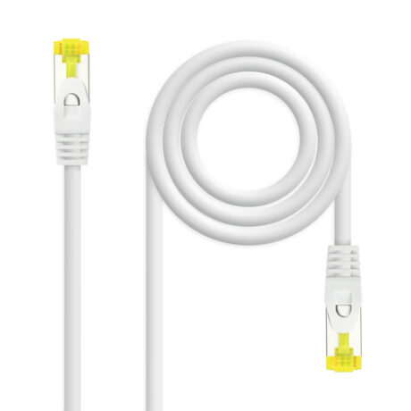 Cabo de Rede RJ45 Cat6a SF/UTP Branco (2 mts) - Nanocable